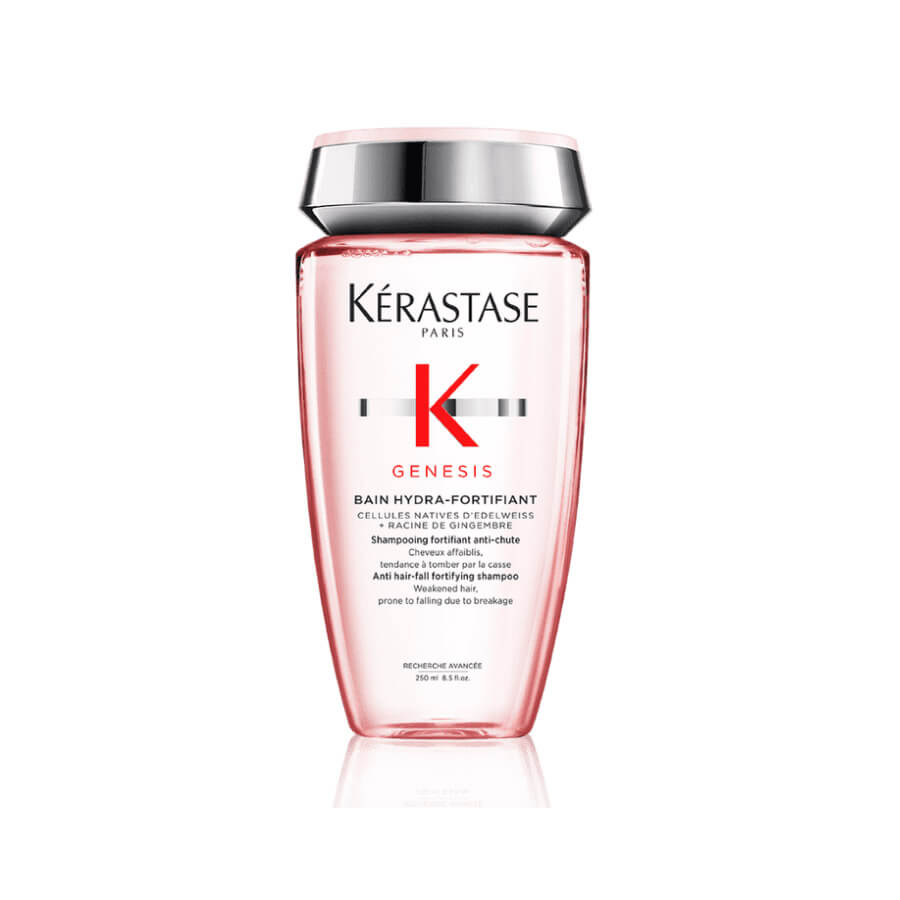KERASTASE Bain Hydra-Fortifiant 250ml. Ενδυναμωτικό σαμπουάν κατά της τριχόπτωσης, για αδύναμα μαλλιά με τάση τριχόπτωσης που προκαλείται από το σπάσιμο